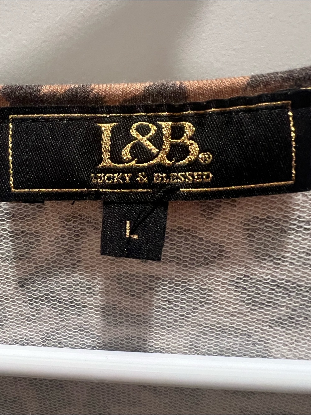 L&B Leopard Print Oversized cardigan - Picture 2 of 4
